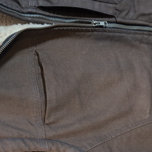 Dovetail Workwear Old School Work Duck Sherpa Vest womens XL - Picture 4 of 10